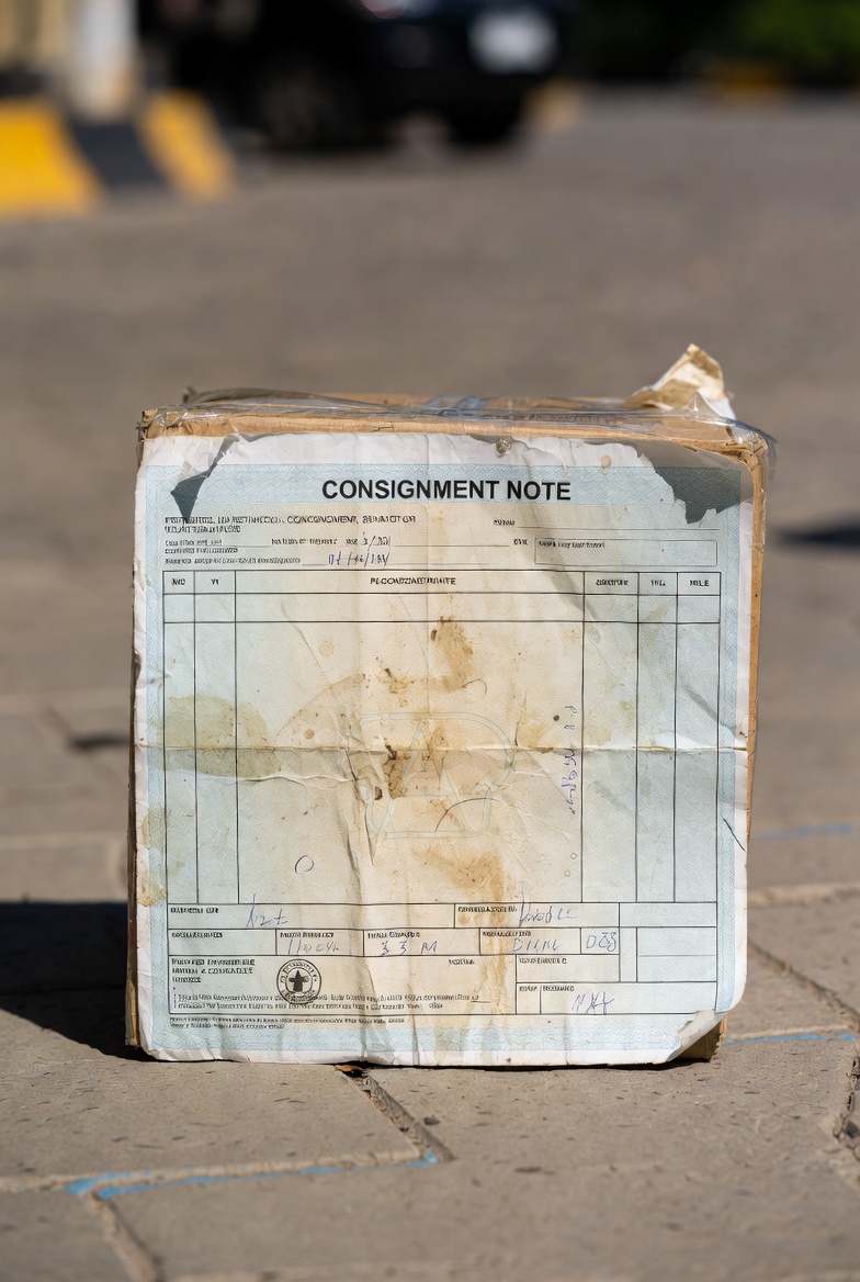 Damaged Consignment Note — What to Do