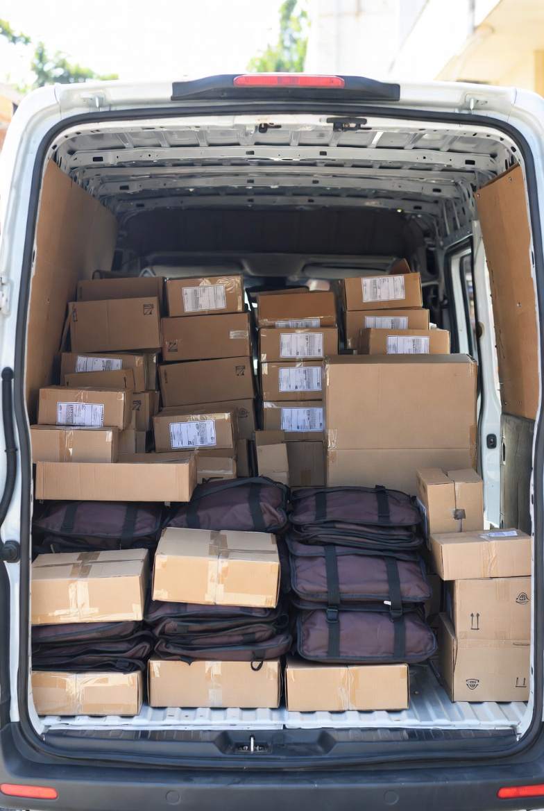 Organise Satchels and Boxes in Your Van